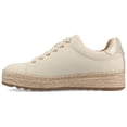 thumbnail image 3 of Journee Women's Cosima Esapdrille Round Toe Lace Up Sneakers, 3 of 10