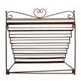 thumbnail image 4 of Mounted 8 Tier Metal Shelf Nail Polish Wall Rack Essential Oils Perfume Table Top Organizer Display Stand by Dazone, 4 of 5