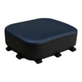 thumbnail image 1 of Cómodo cojín para asiento trasero de bicicleta con esponja de látex gruesa y tres correas de seguridad Negro, 1 of 8
