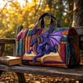 thumbnail image 4 of Deeceymbur Fashion Printed Travel Duffle Bag Yoga Tote All Purpose Handbag for Gym Workout Short Trips Daily Use, 4 of 5