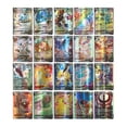 thumbnail image 2 of Juego De Cartas De Anime Juego de colección de anime de 100 piezas, cartas de batalla, juguete de regalo divertido en inglés para niños (A), 2 of 7
