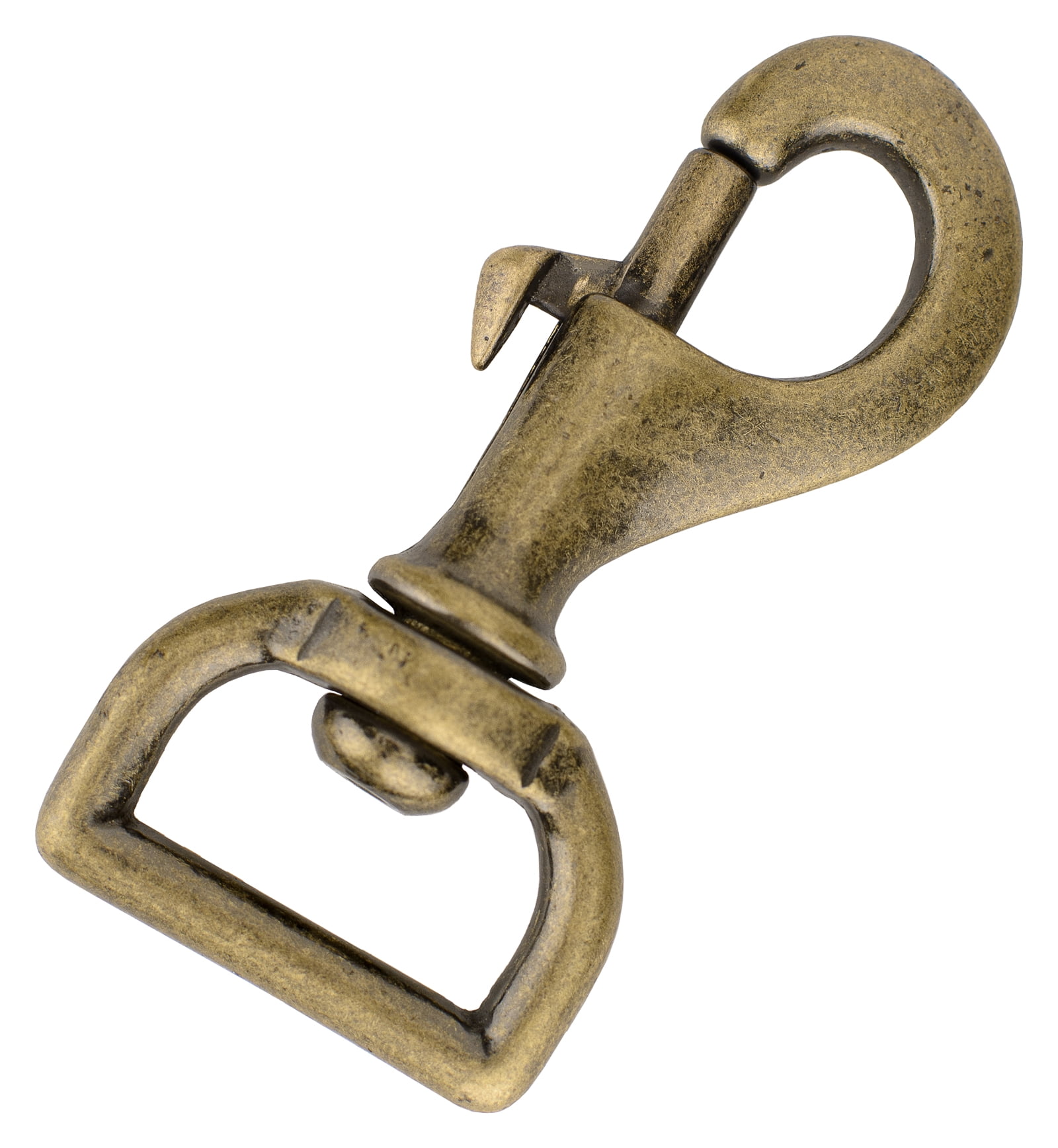 1 inch Antique Brass Swivel Snap Hooks Closeout