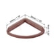 thumbnail image 2 of Protectores de esquina de Bargains Únicos, protectores de borde para muebles, protectores de esquina para mesa, silicona suave marrón 30x30x9mm 10Pcs, 2 of 5