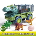 thumbnail image 1 of Carro transportador de dinosaurios Coche de juguete Coche de transporte de dinosaurios de juguete para regalo de niños Muyoka Hogar, 1 of 6