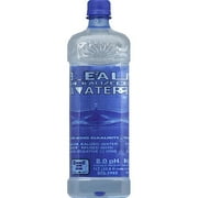 Angle View: Real Water Alkalized Water, 33.8 fl oz, (Pack of 12)