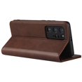 thumbnail image 4 of Huawei P40 Pro Case,IBAOLE Cowhide Pattern Leather Magnetic Book Wallet Case Stand Holder Flip Cover with Card Slots/Cash Compatible with Huawei P40 Pro(6.58 inch)-Dark Brown Huawei P40 Pro, 4 of 7