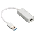 thumbnail image 3 of Ethernet Port Converter, USB Ethernet Adapter Easy To Use 10M 100M 1000M USB3.0 To RJ45  For Gaming Anggrek Gigabit Ethernet Port Converter, 3 of 8