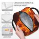 thumbnail image 3 of Disketp Fiery Orange Flames Energy Bolsa Térmica para Almuerzo, Lonchera con Abertura Amplia y Gran Capacidad, Organizador Reutilizable para Mujeres, Hombres y Adultos, 3 of 6