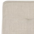 thumbnail image 6 of SAFAVIEH Angel Tufted Armless Club Chair Beige, 6 of 7