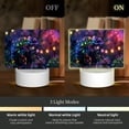 thumbnail image 3 of Haiem Glowing Chameleon Fantasy Art Pattern Acrylic Night Light Gift with 3 Color ModesTouch-Sensitive LED Lamp Perfect Gift for Mother's Day, Birthday, or Christmas, 3 of 9