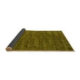 thumbnail image 2 of Ahgly Company Indoor Rectangle Solid Yellow Modern Area Rugs, 5' x 7', 2 of 4