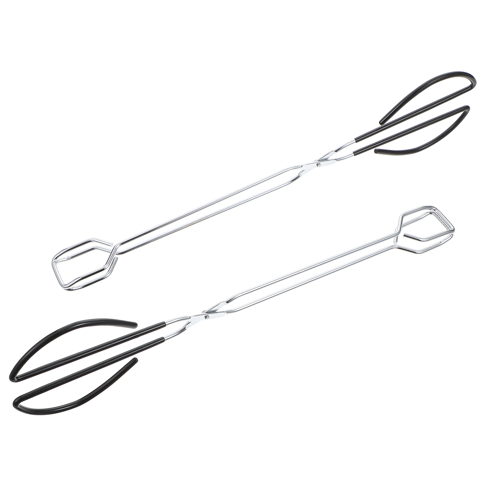 Stainless Steel Food Clip, Food Tong, Food Clamp, Barbecue Clip, Barbecue Clamp2Pcs Practical Food Clips Household Barbecue Tongs Steak Serving Clamps (Silver) - image 4 of 8