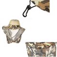 thumbnail image 4 of Yokua Camouflage Fishing Hat Detachable Neckflap Sun Hat for Outdoor Hiking Camping, 4 of 21