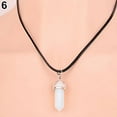 thumbnail image 2 of AYYUFE Gemstone Rock Quartz Healing Point Chakra Reiki Pendant Rope Necklace, 2 of 8