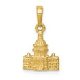 thumbnail image 4 of 14k Yellow Gold 3-D Washington D.C. Capital Building Pendant, 4 of 5