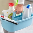thumbnail image 2 of Cesta de almacenamiento Wosthever con asa para ducha organizador de ropa interior color Azul, 2 of 6