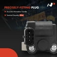 thumbnail image 5 of A-Premium Fuel Injection Idle Air Control Valve Compatible with Kia Soul 2010-2011 1.6L, Auxiliary Air Valve, Replace# 351502B010, 5 of 9