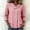 Hot Pink women plaid button down shirt a1, variant on Women Collared 3/4 Sleeve Button Down Plaid Blouse Casual Basic Tshirt Travel Summer Tops Comfy Office Work Shirt, Orange 2XL