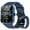 Blue, variant on IOWODO Smart Watch for Men Women, with Bluetooth Calling, AI Voice Assistant, 100+ Sports Modes, 1.85'' Fitness Tracker for Android and iPhone (Black)