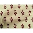 thumbnail image 4 of oneOone Cotton Poplin Light Yellow Fabric Geometric & Floral Block Diy Clothing Quilting Fabric Print Fabric By Yard 42 Inch Wide, 4 of 4