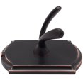 thumbnail image 2 of Cambridge Robe Hook, Vintage Bronze by Stone Harbor Hardware, 2 of 4