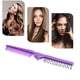 thumbnail image 3 of Peine de masaje antiestático con cepillo de bolsillo para barba plegable para hombres y mujeres (púrpura) Tmvgtek Cuidado Belleza, 3 of 9