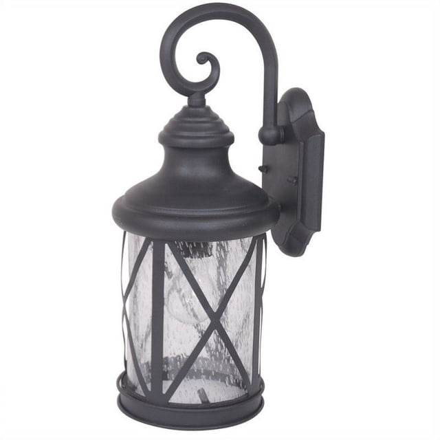Yosemite Home Decor Mahony Medium 1 Light Exterior in Black