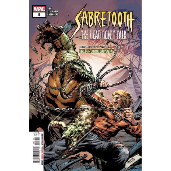 Sabretooth: The Dead Don't Talk #5 VF ; Marvel Comic Book