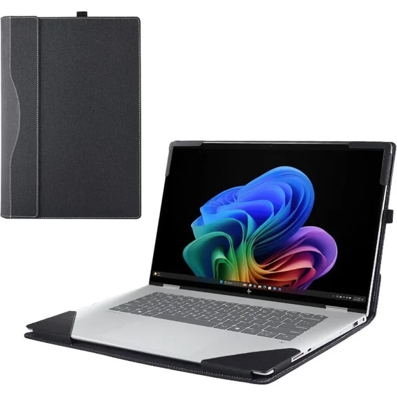 Laptop Cover Case for HP OmniBook X Flip 16 16-arXXXX/16-asXXXX & OmniBook 7 Flip 16-auXXXX 16inch [not Compatible with Any Other Model] 2-in-1 PU Leather Notebook Sleeve