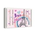 thumbnail image 2 of Creative Products BonJour Rainbow Window 16x24 Canvas Wall Art, 2 of 4