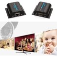 thumbnail image 5 of LKV372A 60m / 190ft 1080P HD HDMI Extender de Internet sobre Un Solo Cable de Ethernet Cat6 / 6a / 7 con el Control Remoto IR, 5 of 5