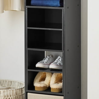 Simply Tidy 6-Pack White Modular Storage Shelves Organizers with