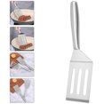 thumbnail image 3 of HEMOTON 1 Pcs Kitchen Scraper Stainless Spatula Fast Frying For Hotel Use, 3 of 6