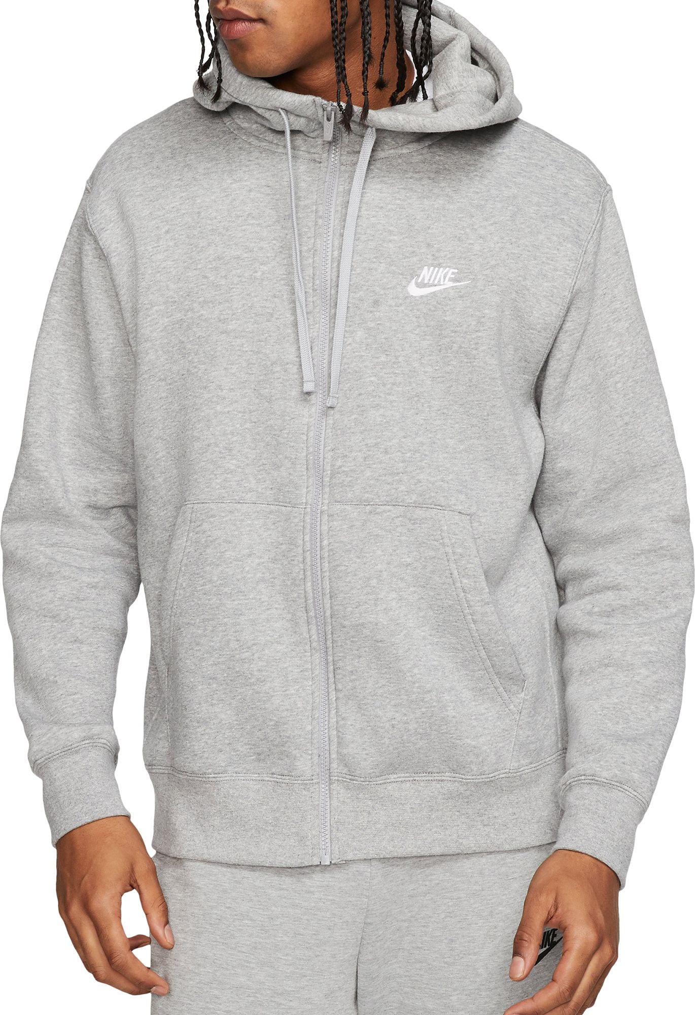 nike mens club fleece hoodie