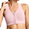 thumbnail image 6 of Jockey Women's Seamfree Mid Impact Zip Front Sports Bra, 6 of 7