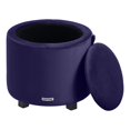 thumbnail image 3 of Tabouret de Rangement Court Pantone Violet, 3 of 13
