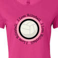 thumbnail image 4 of Inktastic I Love Volleyball Sports Women's T-Shirt, 4 of 5