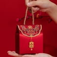 thumbnail image 6 of AYYUFE 1 Set Candy Box Delicate Nice-looking Paper Chinese Traditional Xi Character Gift Case for Wedding, 6 of 8