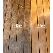 DeckMAX Composite & Wood Deck Cleaner, Concentrated Formula, Outdoor Use, Removes Dirt, Grease, Mold, Grime, and Algae Stains, 64 fl oz