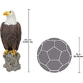 thumbnail image 5 of Majestic Mountain Eagle Garden Statue, 5 of 7