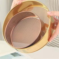 WRISTBIQUE Stainless Steel Sifter for Baking Fine Mesh Flour Sieve for Home Users 1Pcs