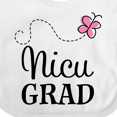 thumbnail image 4 of Inktastic Nicu Graduate Baby Girl Girls Baby Bib, 4 of 4