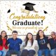 thumbnail image 2 of Cartel de fiesta de graduación grande, fondo duradero para Selfie, cartel de fiesta de tela, 2 of 2