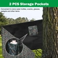 thumbnail image 4 of Hunting Tree Stand Blind Cover, Universal Camo Tree Stand Elevated Deer Blind Kit For 2 Man Stand Tree Stand Blind Enclosure Tower With A Zippered Closure Hunting Tree Stand Accessories, 4 of 7