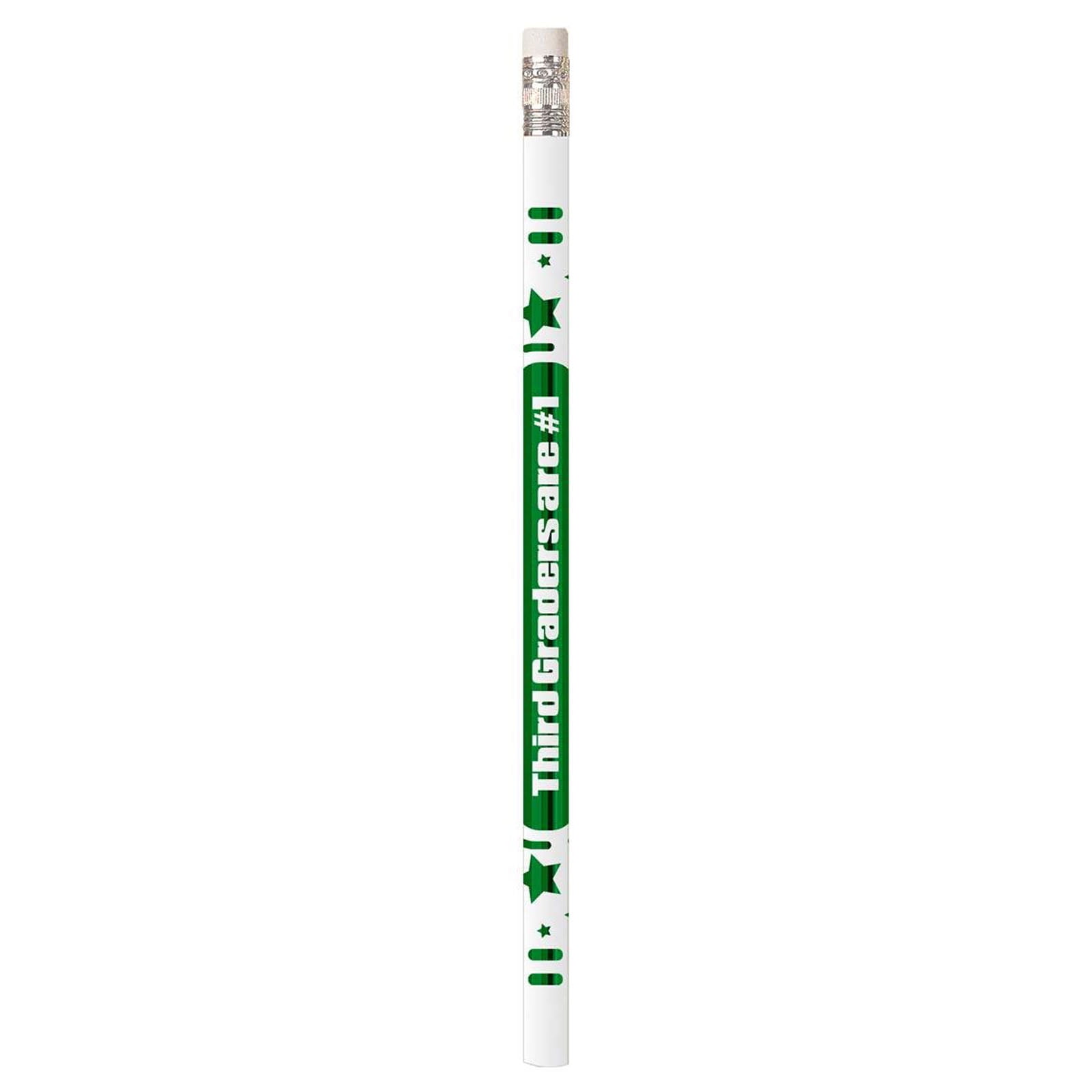 Musgrave Pencil Company 3rd Graders Are #1 Motivational Pencils, 12 Per Pack, 12 Packs