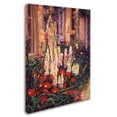 thumbnail image 2 of Trademark Fine Art "English Cottage Garden" Canvas Art by David Lloyd Glover, 2 of 3