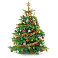 thumbnail image 1 of Coofit Christmas Tree Sticker Waterproof Ball Decor Xmas Wall Sticker Wall Cling, 1 of 10