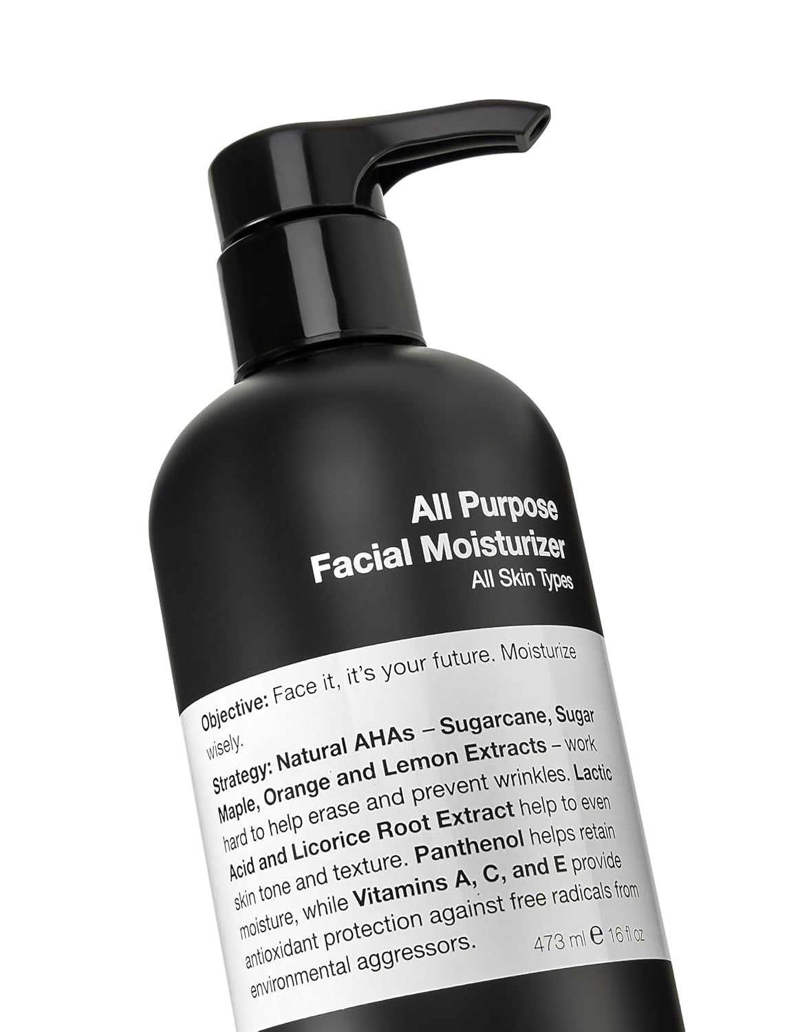 Anthony All-Purpose Men’s Facial Moisturizer Hydrating Facial Lotion for Dry Skin, 16 fl oz