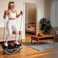 thumbnail image 5 of Rock Stepper Side-to-Side with 3D Lateral Motion for Home Workout, Low-Impact Compact Stepper Machine with Resistance Bands, Digital Monitor, 330lb Capacity Steppers for Exercise at Home, 5 of 8