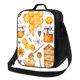 thumbnail image 1 of Disketp Honey Bee Set Bolsa Térmica Estampada para Almuerzo, Lonchera para Hombres y Mujeres Adultos, 1 of 7